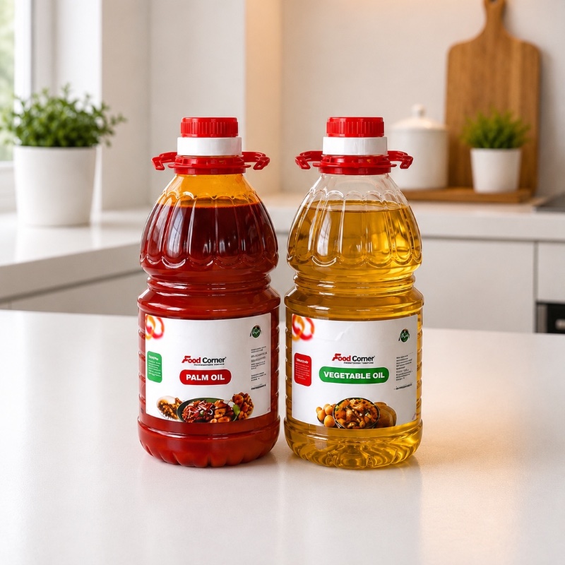 2L combo ; Palm oil and vegetable oil