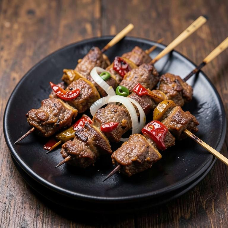Peppered Beef Suya