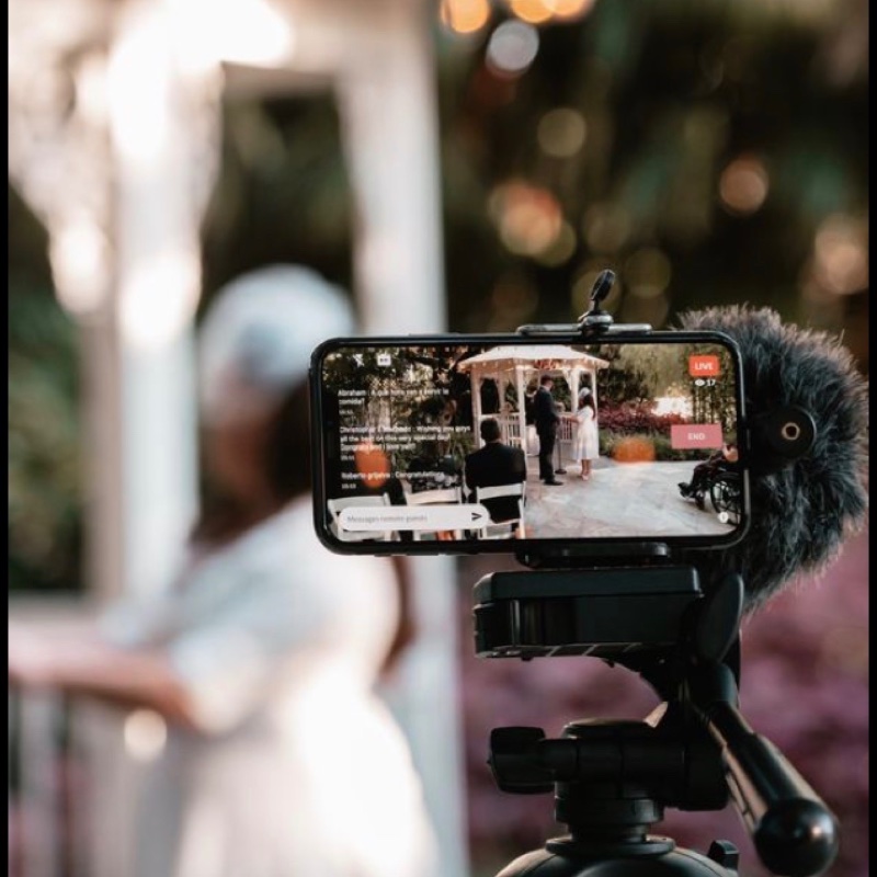 Wedding phone videography