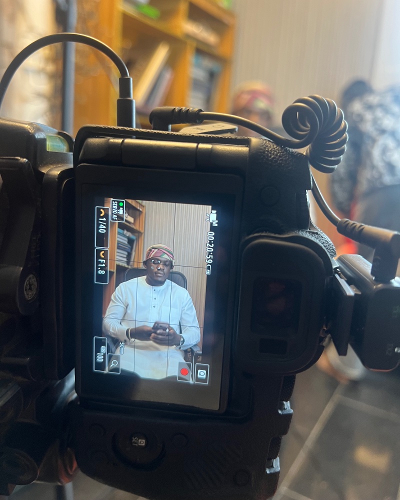Talking head Videography