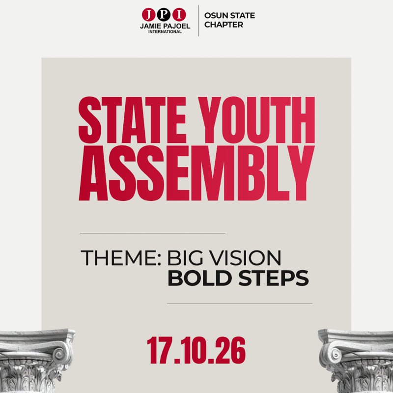 State Youth Assembly 2026